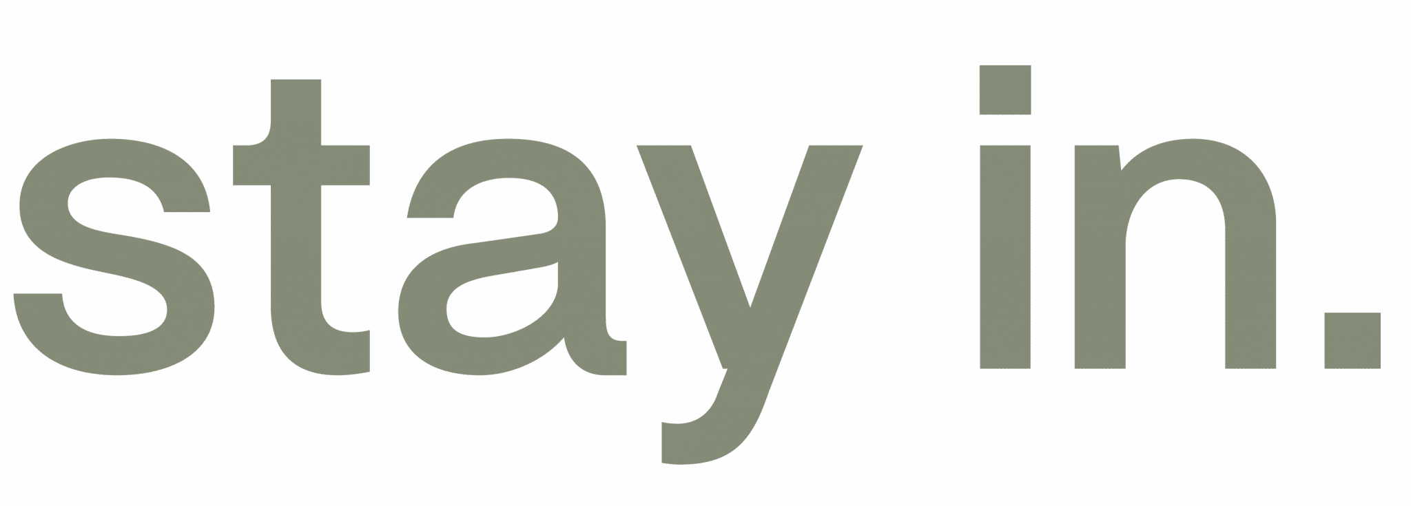 Stay In logo — stylized S monogram symbolizing travel guides and curated Bali recommendations