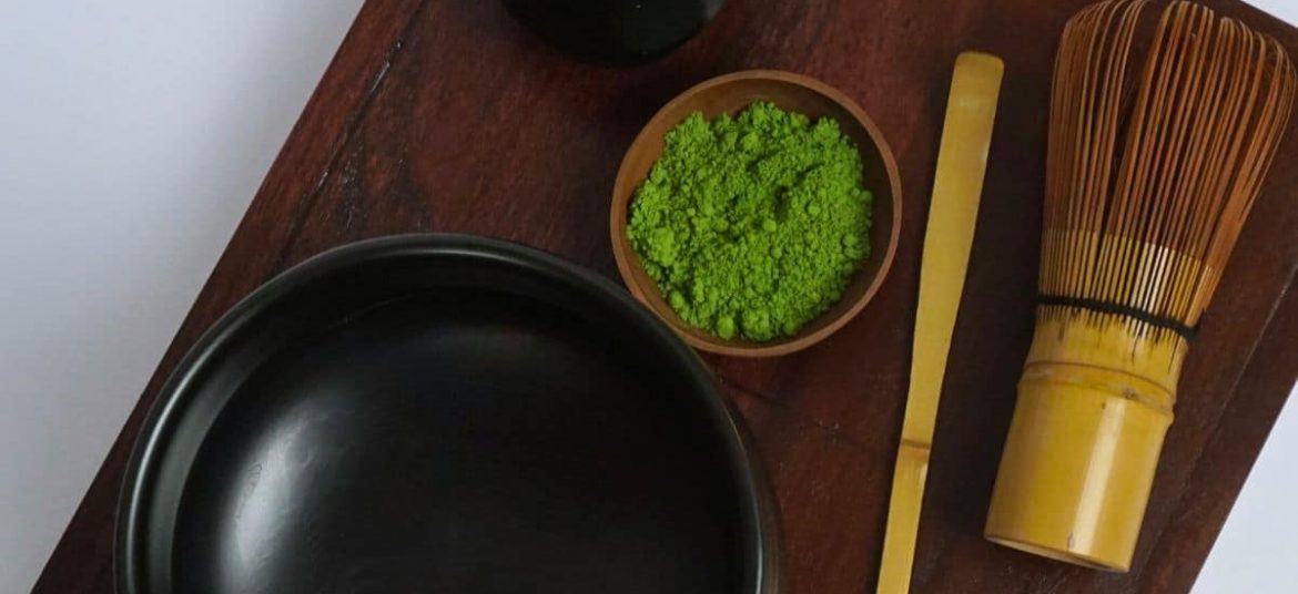 Café Luneir – Matcha Preparation Moment Preparing a cup of matcha at Café Luneir in Bal