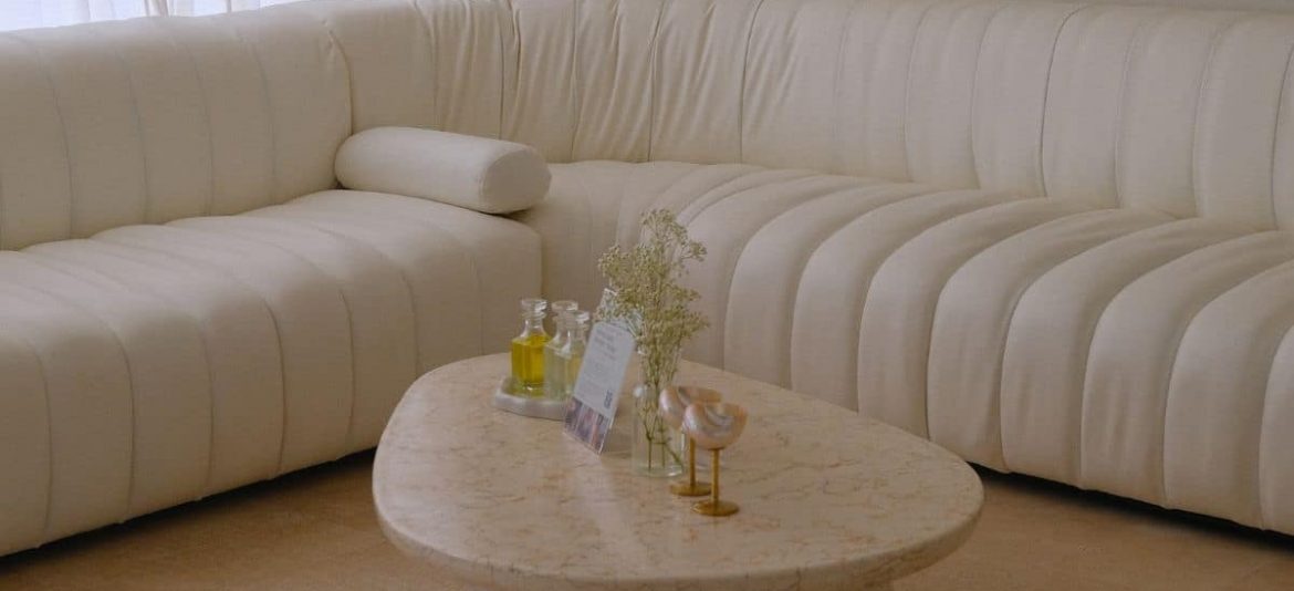 Warm and welcoming interior of Maja Spa in Canggu