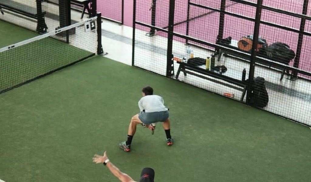 The Ground Padel Court Professional pink padel courts at The Ground in Uluwatu, Bali
