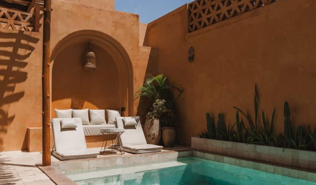 Lina Boutique Villas – Outdoor Moroccan Elegance Moroccan-inspired architecture at Lina Boutique Villas